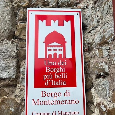 Apartamento Casa Pruno Rosso Montemerano Exterior foto
