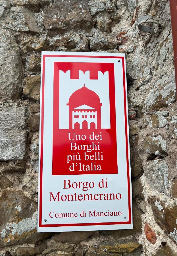 Apartamento Casa Pruno Rosso Montemerano Exterior foto